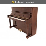 Steinhoven SU 121 Polished Mahogany Upright Piano All Inclusive Package